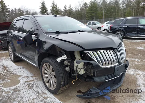 2011 Lincoln Mkx z USA, uszkodzony, nr VIN 2LMDJ8JK1BBJ16130